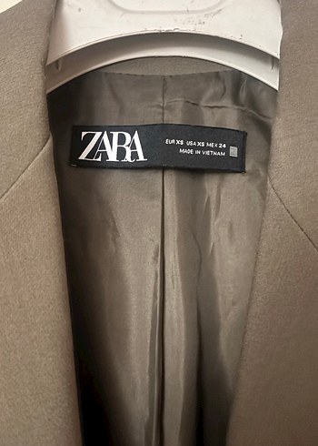 Zara Haki Blazer Ceket - Görsel 5