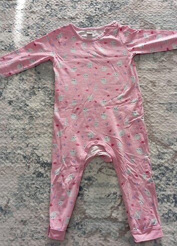 18-24 Ay Beden pembe Renk Uyku tulumu 