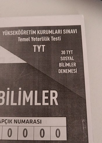 TYT Sosyal Bilimler Deneme Sınavı - Görsel 3