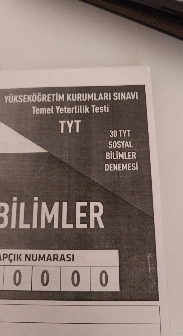 TYT Sosyal Bilimler Deneme Sınavı - Görsel 3