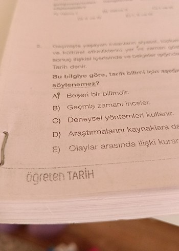 Tarih soru kitabı - Görsel 5