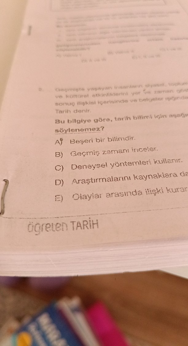 Tarih soru kitabı - Görsel 5