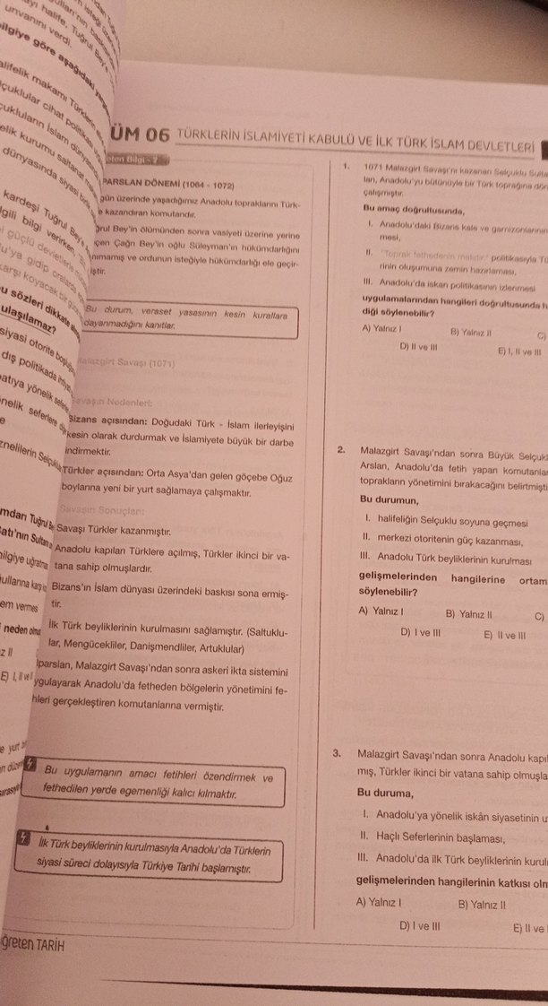 Tarih soru kitabı - Görsel 2