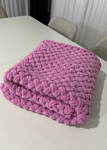 Mor Örgü Çocuk Battaniyesi - Görsel 4