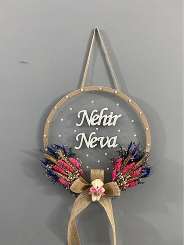 Naturel kasnak kapı süsü?