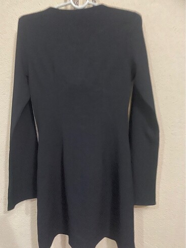 xs Beden H&M siyah uzun ispanyol kol elbise