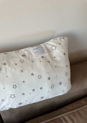 Desenli Beyaz Gri Hamile Yastığı - Görsel 5