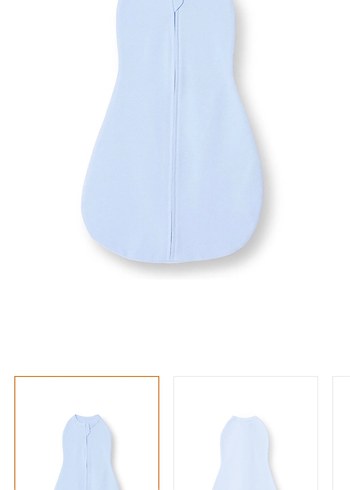 Mavi Bebek Uykusu Kundak Örtüsü yenidoğan - Görsel 2