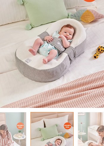 Yataş Mini Juno® Koruma Bantlı Yenidoğan Bebek Yatağı - Görsel 2