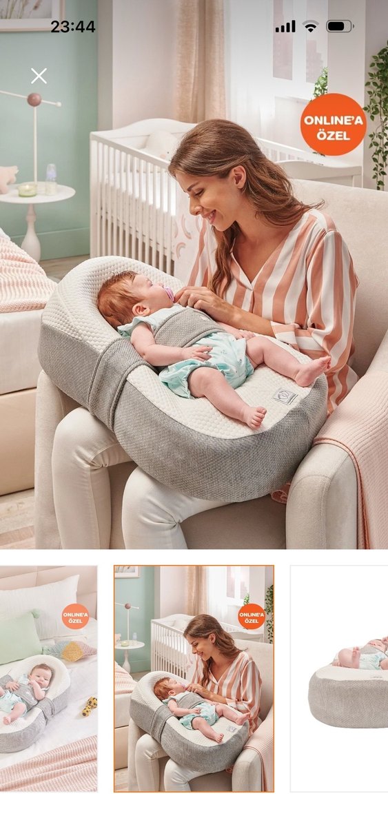 Yataş Mini Juno® Koruma Bantlı Yenidoğan Bebek Yatağı - Görsel 3