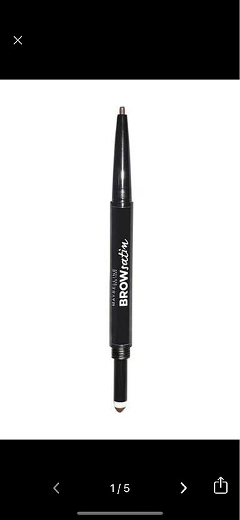 Maybelline New York Brow Satin Çift Taraflı Kaş Kalemi - 02 Orta