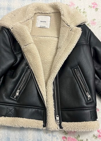 Siyah İçi Yünlü Ceket - Görsel 3