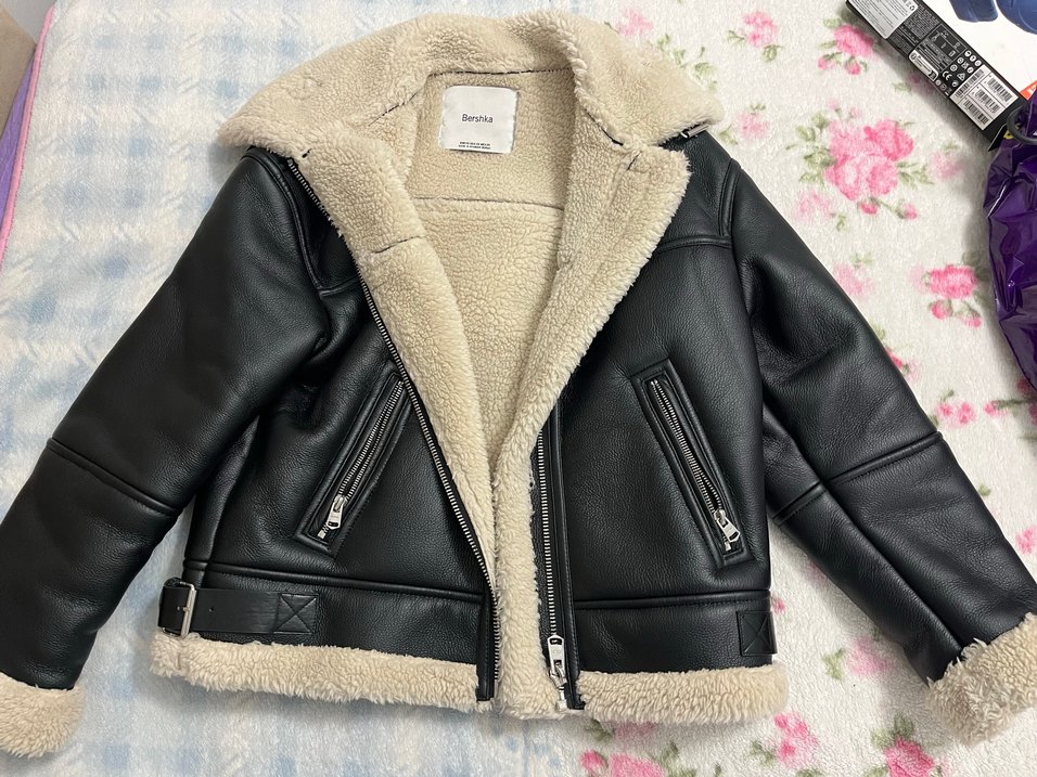 Siyah İçi Yünlü Ceket - Görsel 3