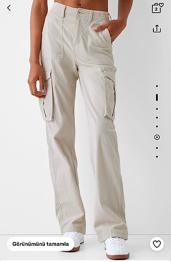 Bershka bershka kargo pantolon