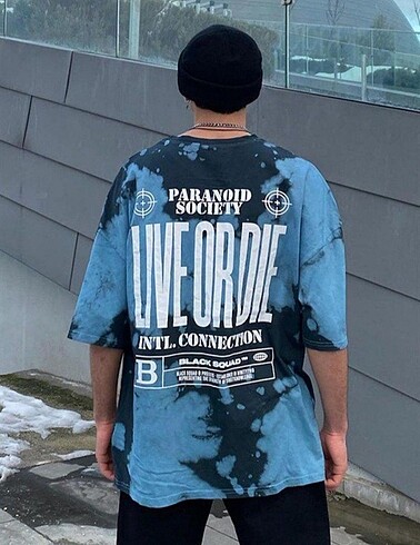 BLACK SQUAD overize t-shirt