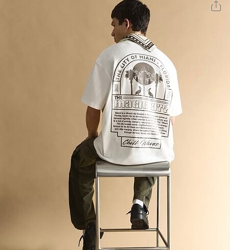 xl Beden PULL&BEAR OVERSİZE TSHİRT