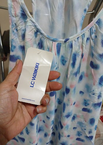 LC Waikiki %100viskon bayan Kolsuz Bluz