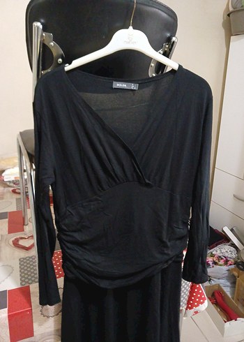 ikiler marka %95viskon bayan elbise - Görsel 2