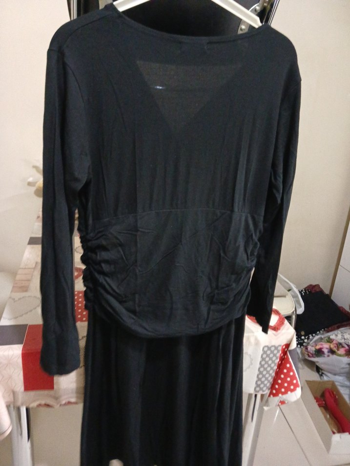 ikiler marka %95viskon bayan elbise - Görsel 5