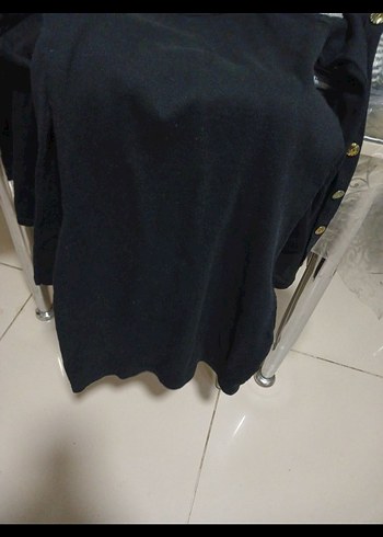 shein marka omuz detaylı triko elbise - Görsel 4