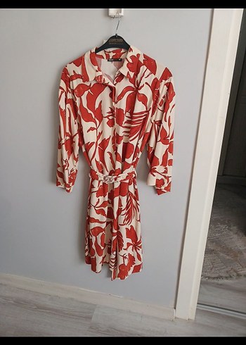 bayan viskon elbise - Görsel 2