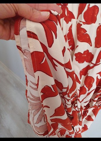 bayan viskon elbise - Görsel 6