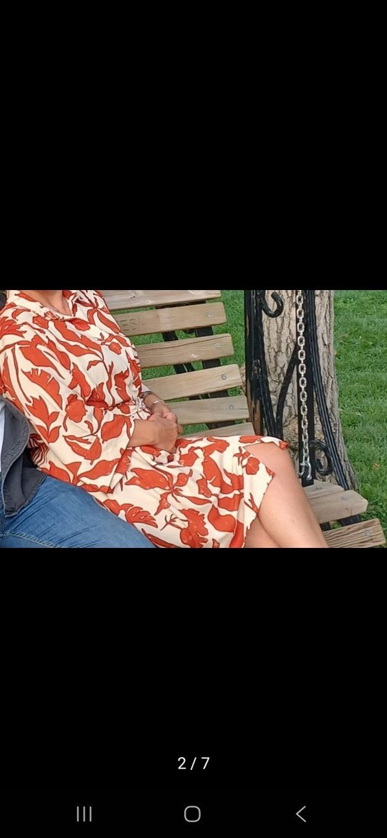 bayan viskon elbise - Görsel 3