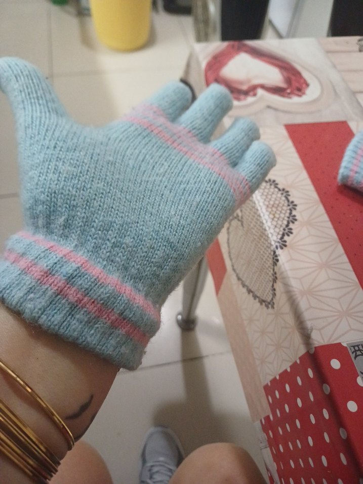 bayan yün eldiven - Görsel 2