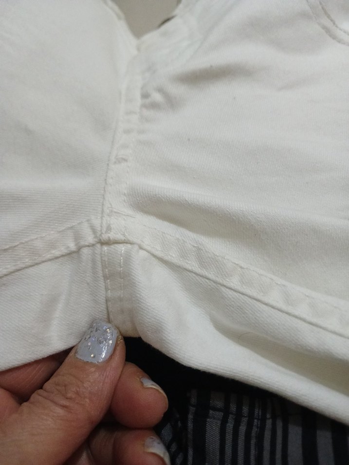 bayan kot şort - Görsel 5