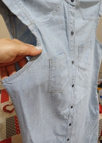 vena %100pamuk bayan elbise - Görsel 3