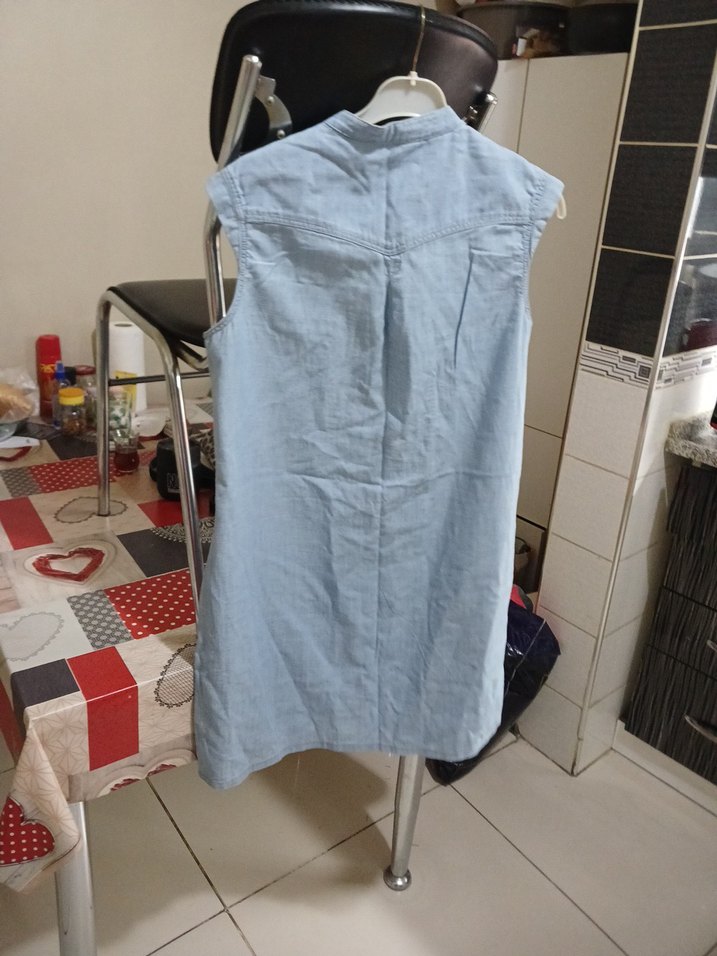 vena %100pamuk bayan elbise - Görsel 5