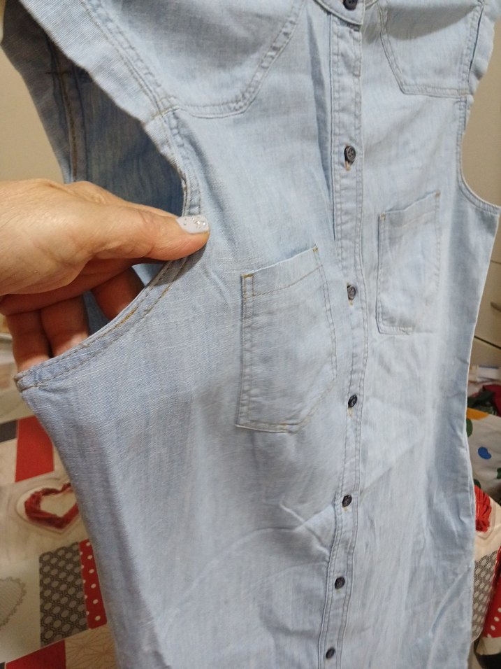 vena %100pamuk bayan elbise - Görsel 3