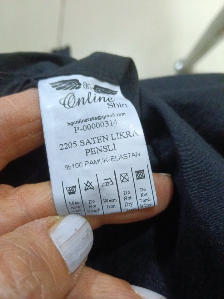 %100pamuk bay yesyenı gömlek - Görsel 5