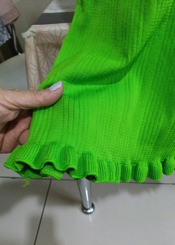 Yeşil Triko yesyenı Elbise - Görsel 3