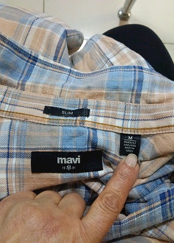 Mavi marka pamuklu Erkek Gömlek - Görsel 5