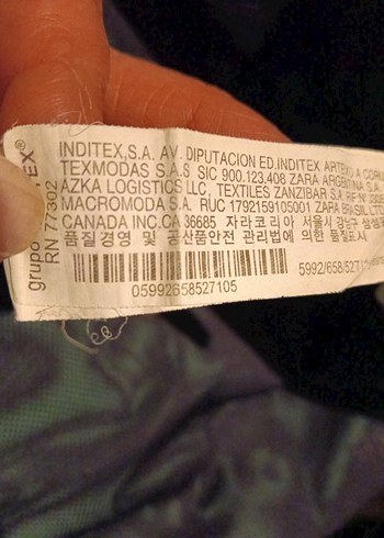 Erkek zara Çocuk Renkli Kapüşonlu Yeşil Ceket - Görsel 8