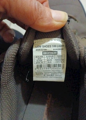 Decathlon kahverengi Erkek  Ayakkabı - Görsel 5