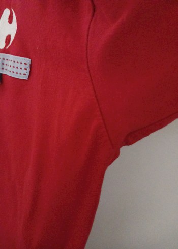 m Beden Kırmızı Erkek Kısa Kollu Tişört
