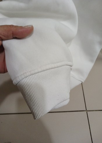 m Beden Nike Beyaz Erkek Sweatshirt
