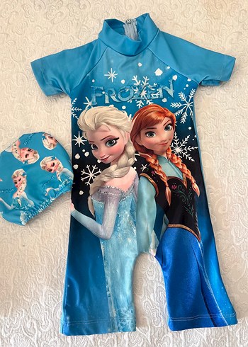 Kız Çocuk Frozen Baskılı Mayo Takımı - Görsel 3