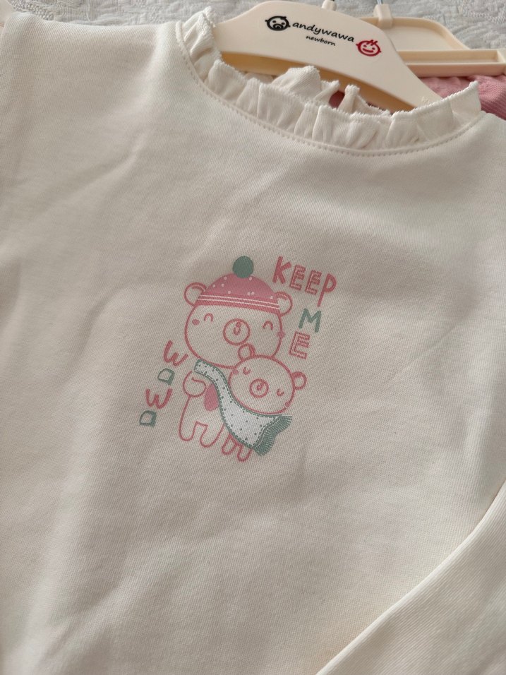 Kız bebek alt üst takım - Görsel 4