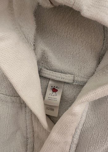 Kapşonlu Erkek Çocuk Bornozu - Görsel 4