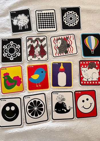 Bebekler İçin İlk Zeka Kartları Seti - Görsel 3