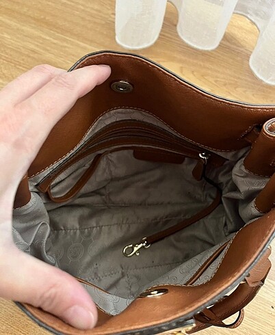 Beden camel Renk Michael kors taba askılı kol çantası