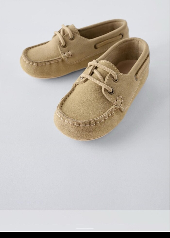 Zara sıfır etiketli deri loafer 25 numara - Görsel 5