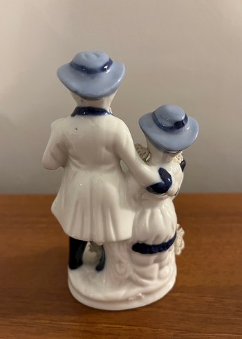 Dantel Detaylı Beyaz Figürin - Görsel 2