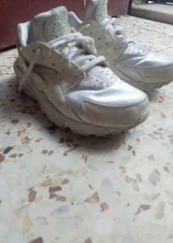 Beyaz Bağcıklı Kadın Spor Ayakkabı 39 numara - Görsel 5