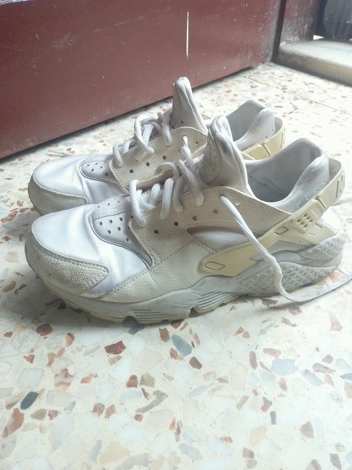 Beyaz Bağcıklı Kadın Spor Ayakkabı 39 numara - Görsel 3