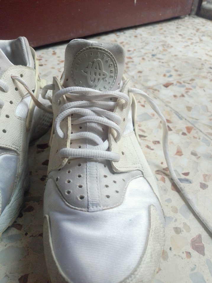 Beyaz Bağcıklı Kadın Spor Ayakkabı 39 numara - Görsel 4