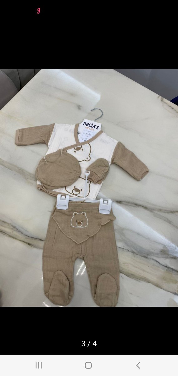 Necix's Kahverengi Bebek Takımı Uzun Kollu - Görsel 3
